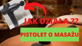 Jak działa pistolet do masażu Prezentacja Alpha AMG01 [upl. by Eiliab]