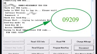 how to find pin code for immobilizer in 60 sec [upl. by Nykal436]