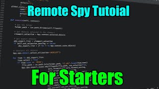 Remote Spy Tutorial [upl. by Atir17]