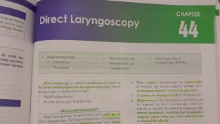 Direct Laryngoscopy  ENT [upl. by Beltran]