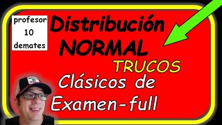 Ejercicios DISTRIBUCIÓN NORMAL 2 bachillerato resueltos de examenes Estadística  tipificación [upl. by Iblehs792]