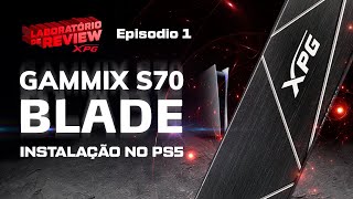 Instalando o XPG S70 Blade no Playstation 5 [upl. by Analed]