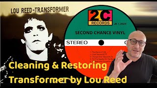 Cleaning amp Restoring Transformer Vinyl Record by Lou Reed [upl. by Latreshia]