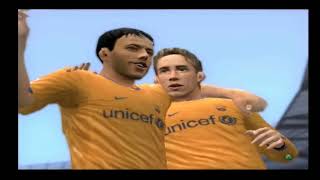 FIFA 08 PS2  Modo Carrera 78 Gameplay HD [upl. by Wunder503]