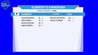 Cricket Tasmania Premier League  Mens 3rd Grade  GRAND FINAL  Glenorchy v Kingborough  Day 1 [upl. by Demetre602]