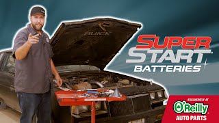 Vice Grip Garage and Super Start Batteries  OReilly Auto Parts [upl. by Nedearb]