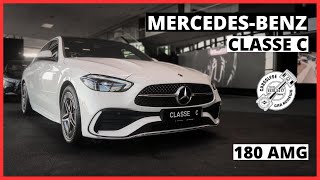 MercedesBenz Classe C  180 AMG  Pas besoin d’attendre la nouvelle serie 3 [upl. by Ynotna256]