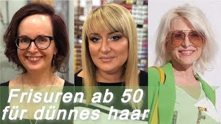 Die 🌟 aktuelle 20 Ideen zu frisuren ab 50 für dünnes haar [upl. by Dottie44]