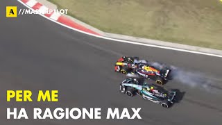 Per ME ha RAGIONE Verstappen  Incidente Max  Lewis F1 GP dUngheria 2024 [upl. by Mayworm725]