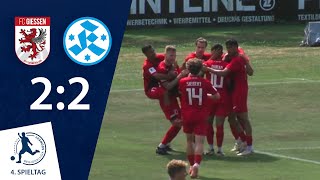 Offener Schlagabtausch  FC Gießen  SV Stuttgarter Kickers  4 Spieltag RLSW [upl. by Sira]