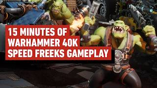 15 Minutes of Warhammer 40000 Speed Freeks Gameplay [upl. by Bully680]