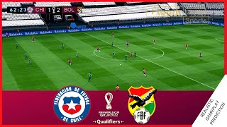 CHILE vs BOLIVIA  RESUMEN amp GOLES  Eliminatorias Sudamericanas 2021  Simulación amp Predicción [upl. by Nede201]