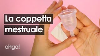 Coppetta mestruale lalternativa ecologica agli assorbenti [upl. by Nylessoj]