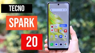 Tecno Spark 20 Unboxing amp Review  Camera amp PUBG TEST [upl. by Nylaf616]