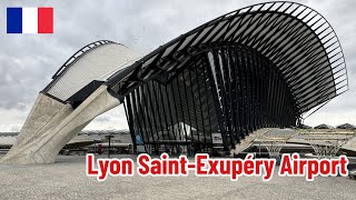 Lyon SaintExupéry International Airport of France [upl. by Affrica474]