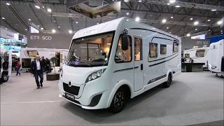 Etrusco I 7400 SB RV Camper Van by Hymer group luxury motorhome Fiat walkaround and interior V1341 [upl. by Bentley]