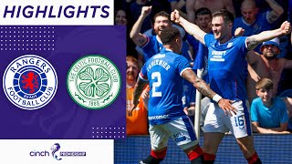 Rangers 30 Celtic  Todd Cantwells Goal Leads Rangers To Old Firm Victory  cinch Premiership [upl. by Enitsugua]