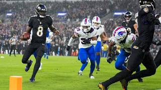 Ravens Rushing Masterclass DOMINATES Unbeaten Bills Lamar Jackson Shines  NFL Highlightsquot [upl. by Akenihs]