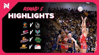 Suncorp Super Netball Highlights  Round 5 2023 [upl. by Oicnerolf88]