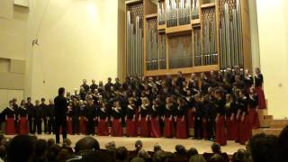 Stellenbosch University Choir 2010 Borgoroditse Devo Ave Maria  Sergey Khvoshchinsky [upl. by Adnolohs]