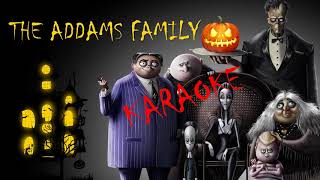 The Addams Family  KARAOKE with lyrics [upl. by Hilten753]