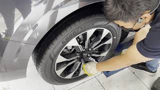 카니발 타이어 교체 굳이어 어슈어런스 피네스 2355519인치 타이어 장착대전타이어 싼곳🚗 carnival tire replacement goodyear tire💖 [upl. by Hew]