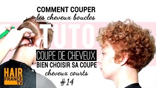 Comment couper les cheveux ondules crepus frises HAIR France TV [upl. by Banwell]