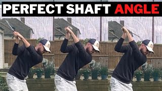 How To Get A PERFECT Shaft Position At The Top Of The Backswing  SUPER SIMPLE [upl. by Hanikehs338]