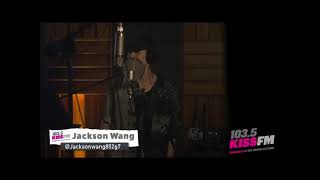 Jackson Wang  LMLY live 1035 KissFm [upl. by Siekram]