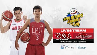 NCAA Season 99  LPU vs San Beda Mens Basketball  LIVESTREAM  Replay [upl. by Ytrebil]