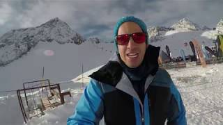 Skiing Stubaier Gletscher GoPro Karma Grip [upl. by Previdi]