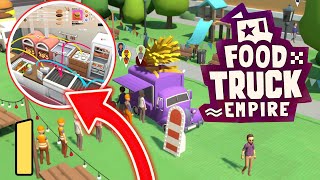 We Opened Up The ULTIMATE Food Truck  Food Truck Empire Ep 1 [upl. by Duane476]