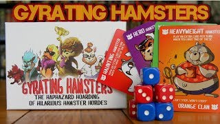 Gyrating Hamsters  Brettspiel  Kickstarter  Review  Boardgame Digger [upl. by Anselmi]