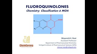 FluoroquinolonesChemistryClassification amp MOA [upl. by Adyela]