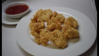 How to make deep fried sesame prawns [upl. by Yellac427]