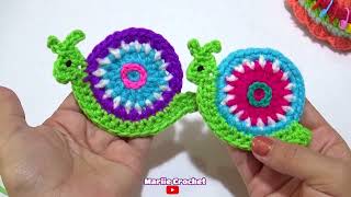 Caracoles tejidos a crochet [upl. by Boelter787]