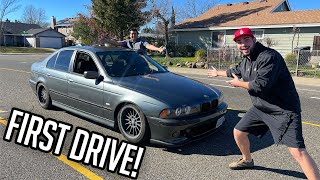 WE STRAIGHT PIPED THE 540I THEN CRASHED IT [upl. by Spada]