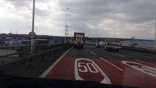 Dartford Crossing 2016  Queen Elizabeth II Bridge [upl. by Lehcsreh]