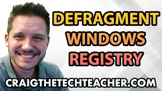 How To Defragment The Windows 7 Registry Free 2022 [upl. by Obaza]