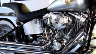 2005 Harley Davidson FLST Anniversary Model FatBoy [upl. by Rossie]