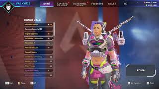 Wraith heirloom  prestige 708 Level 221 Legendary skins Flatline Reactive skin BP10111220 [upl. by Sylram]