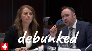 Liberal MP gets DEBUNKED after spewing deliberate disinformation on carbon tax amp inflation [upl. by Oly537]