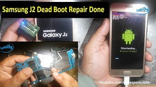 Samsung J2 Dead Boot Repair Done  Samsung Galaxy J200h After Flash Dead Repair Done by waqas mobile [upl. by Mickey911]