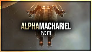 Eve Online  Machariel  Alpha Fit [upl. by Alleuqcaj]