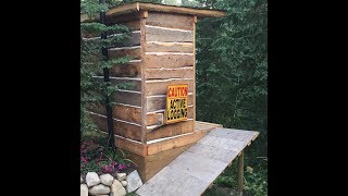 Shiny New Composting Toilet Outhouse [upl. by Cumine]