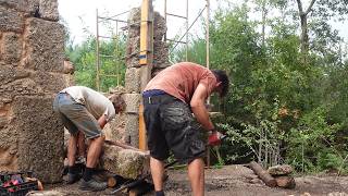 130 Stone houses were built like this we tried it ourselves [upl. by Clayberg]