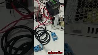 02 proximity sensor connection with motor ONOff electricialcontroling foryou [upl. by Phillip]