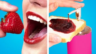 YUMMY Ways to Sneak CANDIES from PARENTS 9 Funny Situations amp DIY Ideas [upl. by Pirri812]