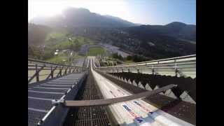 Olympia Skisprungschanze in Garmisch Partenkirchen GoPro [upl. by Rol]