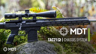 MDT TAC21 GEN2 Chassis for Precision Rifles [upl. by Sanburn141]